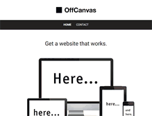 Tablet Screenshot of offcanvas.com